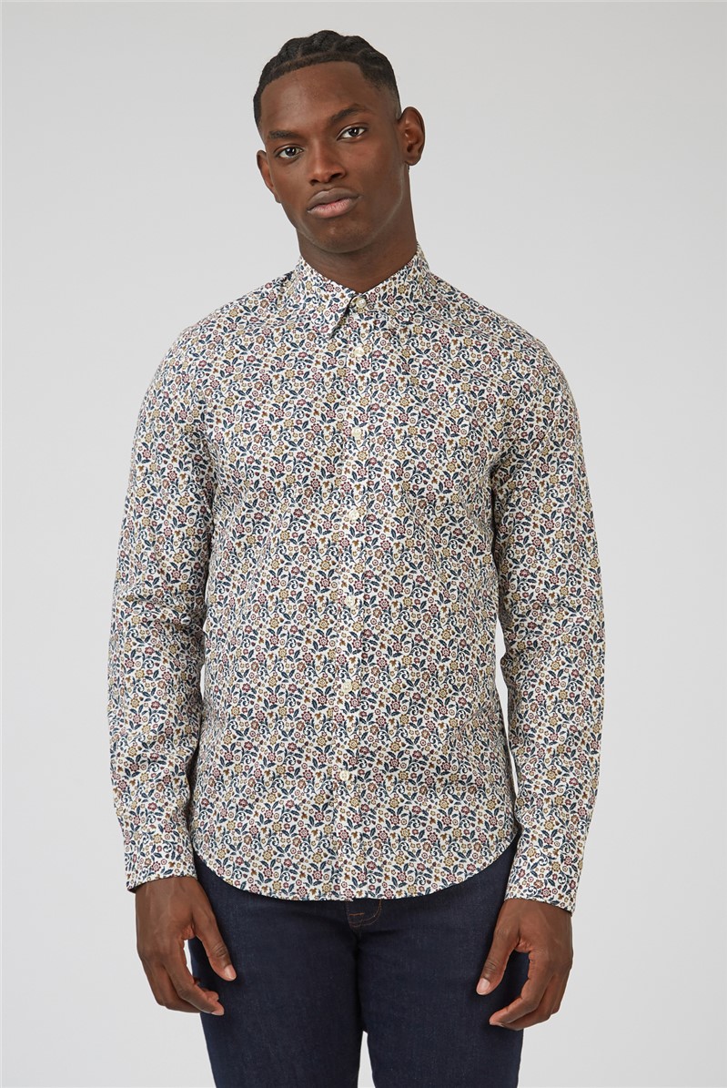   Multicoloured Floral Shirt