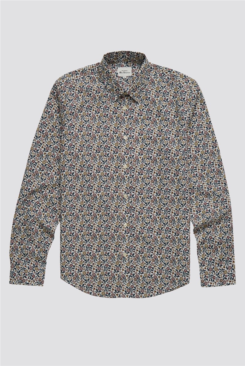   Multicoloured Floral Shirt