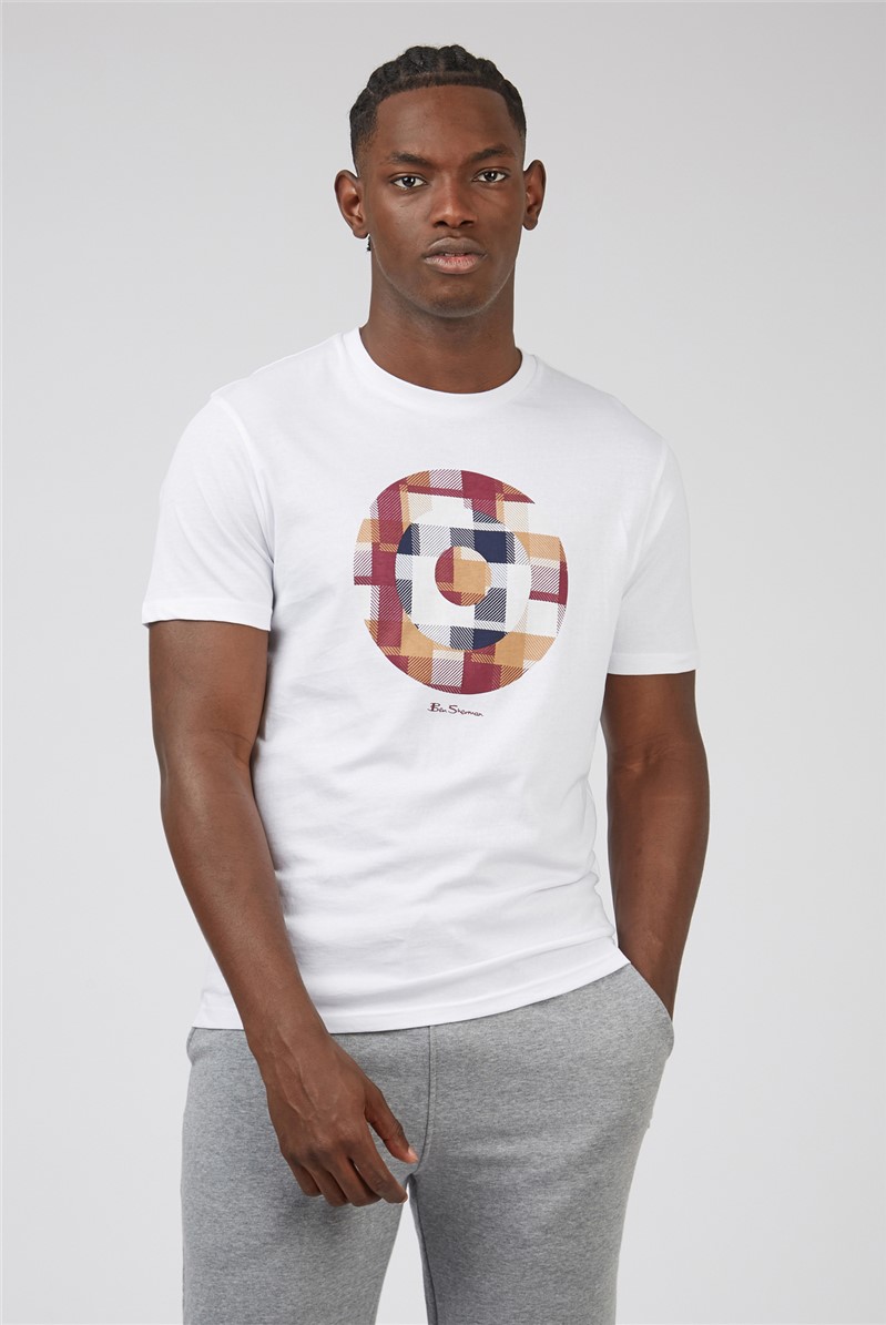  Fractured Gingham Target T-Shirt