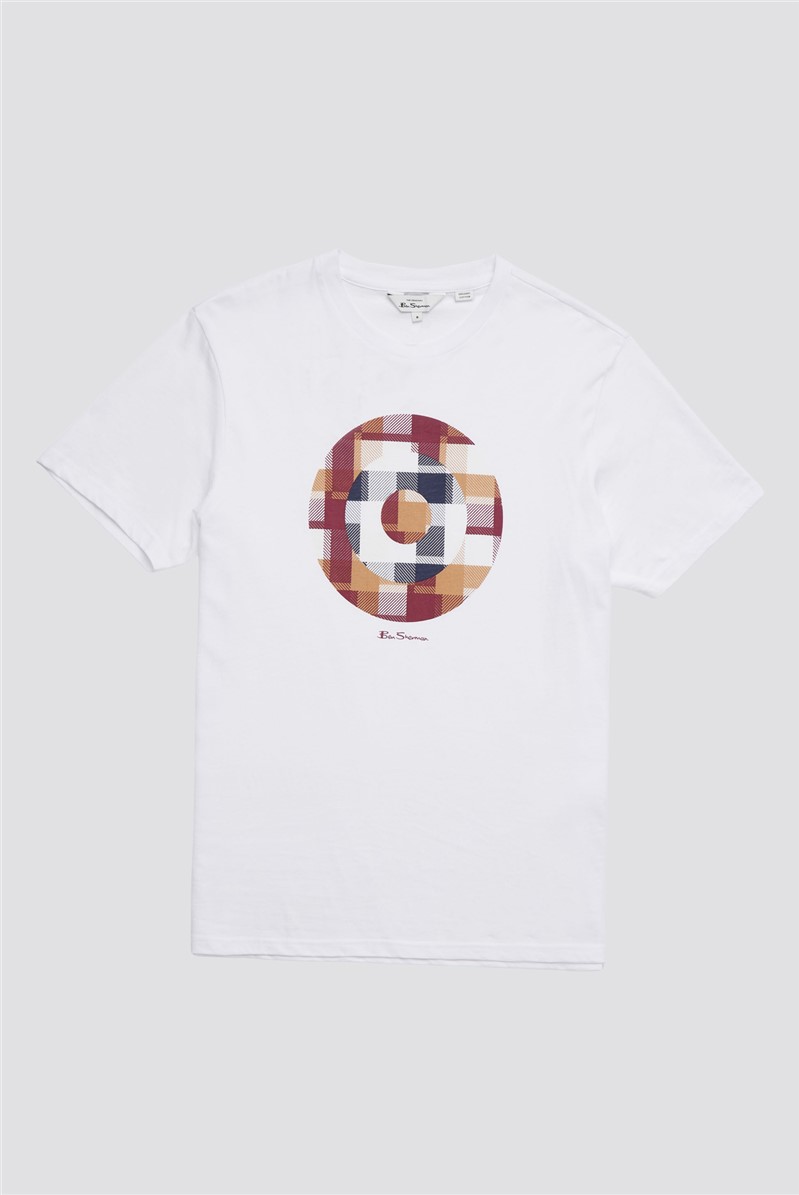  Fractured Gingham Target T-Shirt