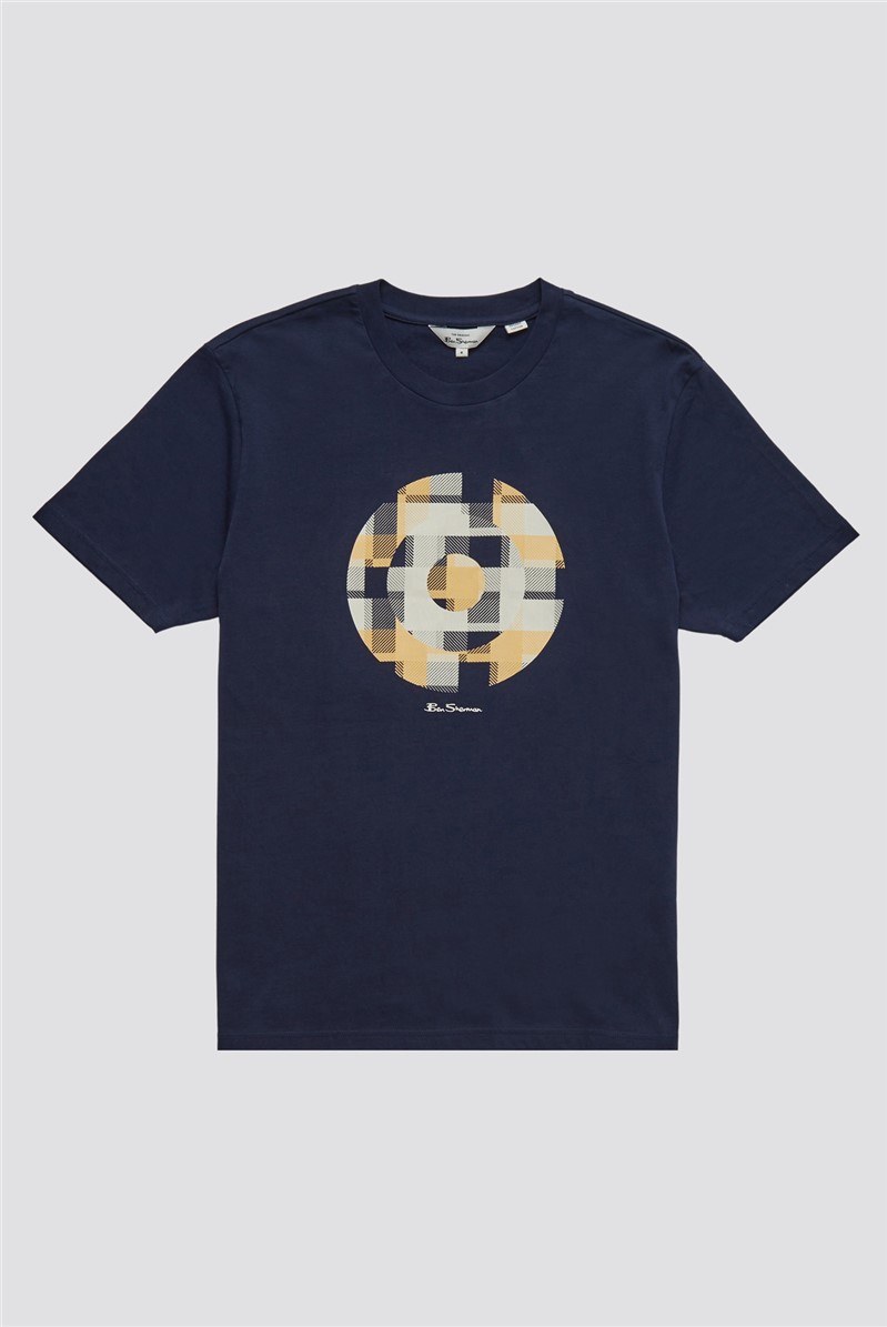  Fractured Gingham Target T-Shirt