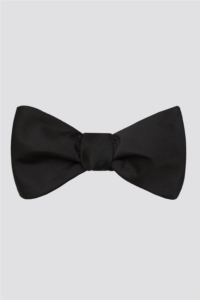  Black Self Tie Bow Tie