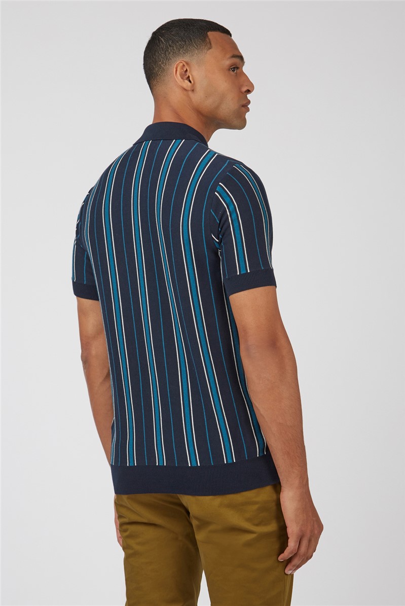   All Over Stripe Polo