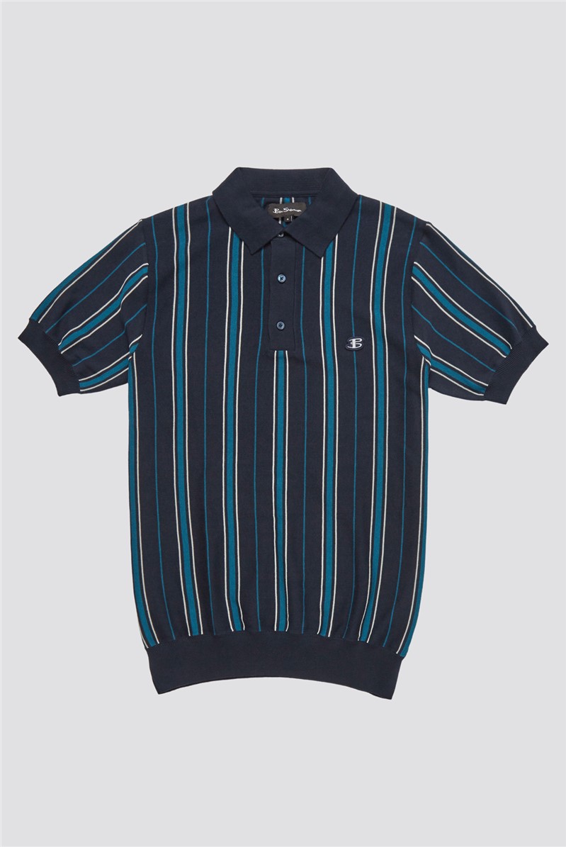   All Over Stripe Polo