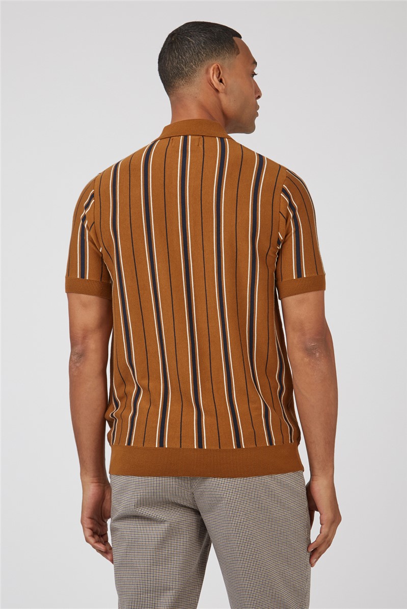   All Over Stripe Polo