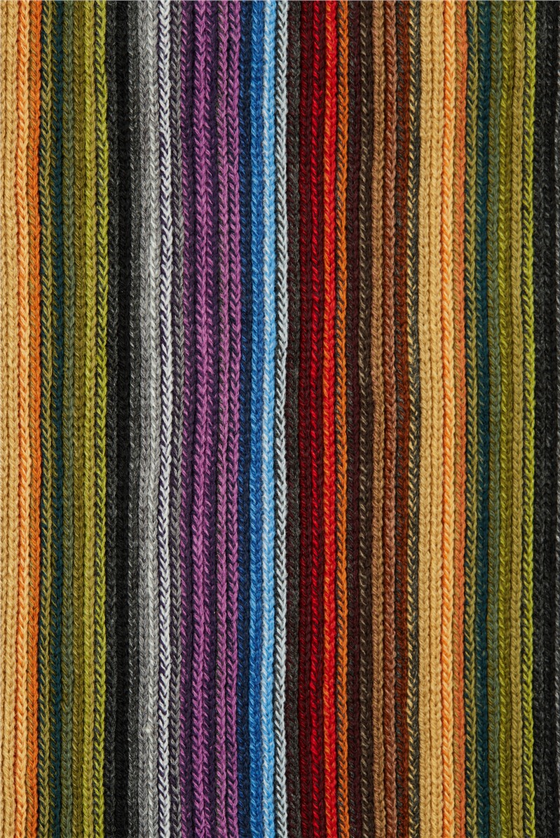  Multi Coloured Stripe Scarf