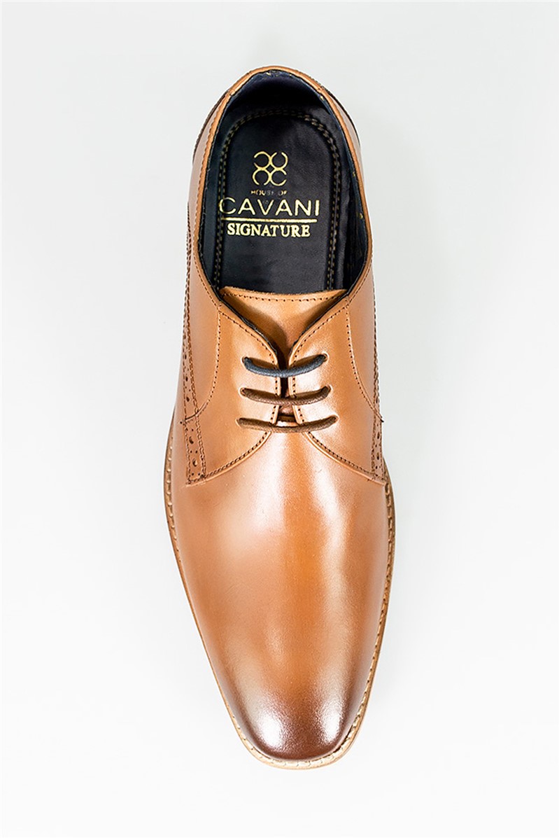  Brown John Leather Shoes