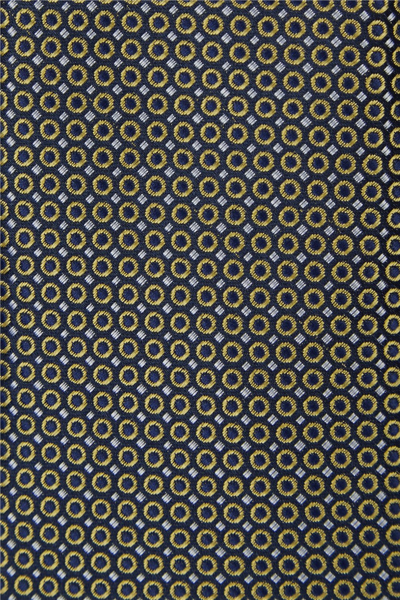  Yellow Micro Circle Tie