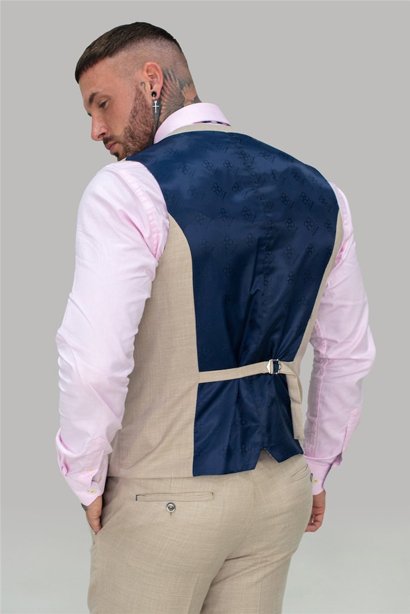 Beige waistcoat outlet mens