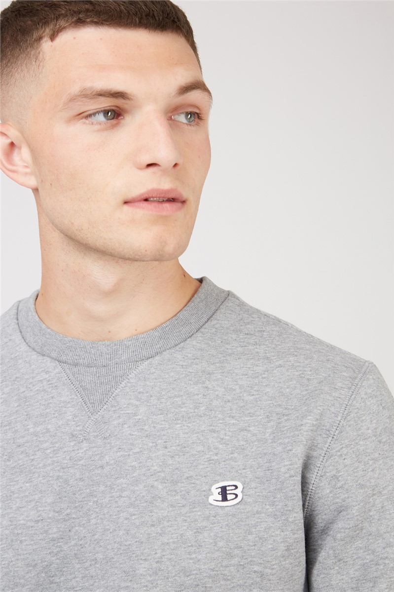 Ben Sherman B Logo Crew Neck Jumper