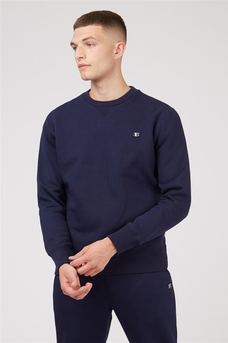   B Logo Crew Neck Jumper