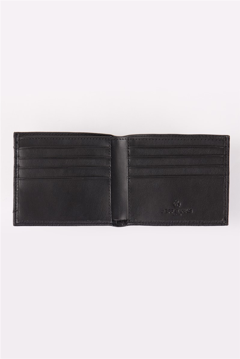  Black Bifold Front Card Slot Wallet