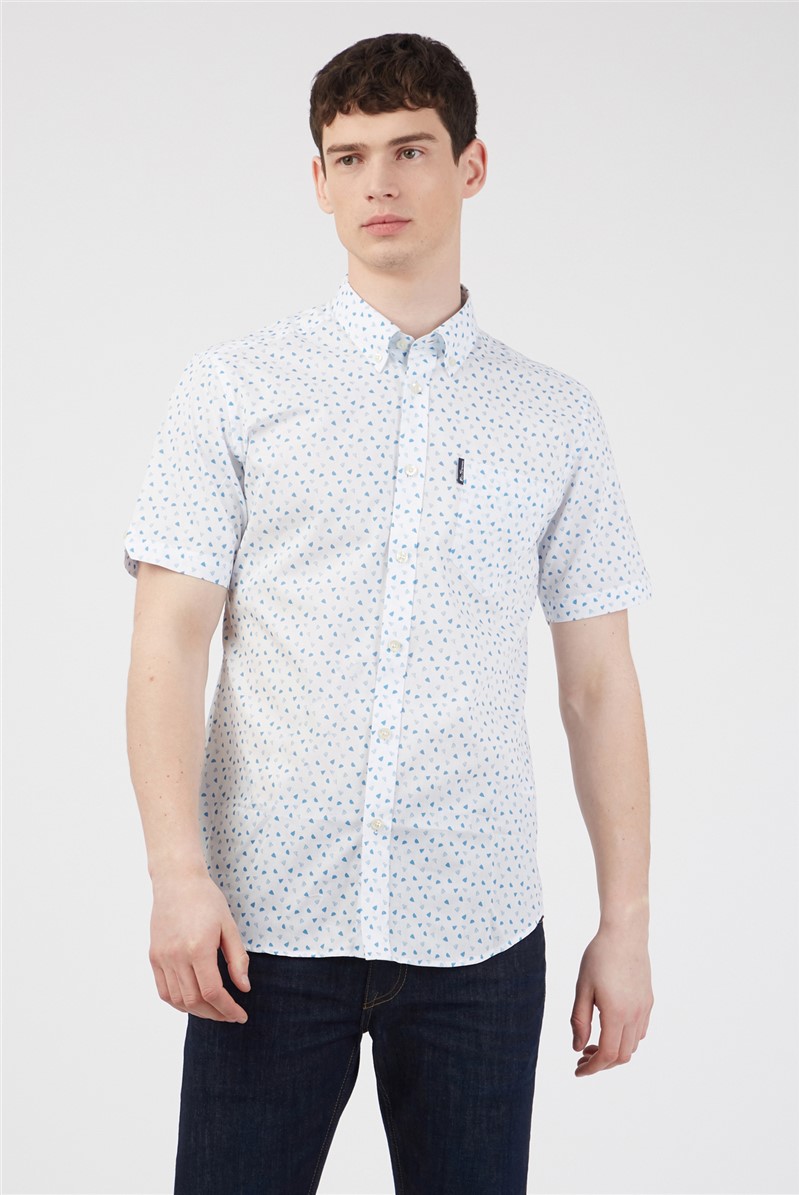  Short Sleeve Micro Print Shirt