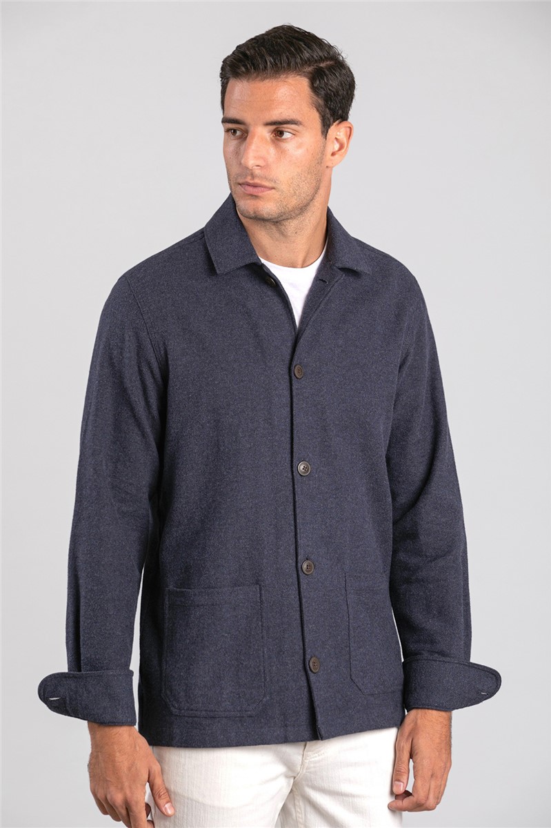  Indigo Overshirt