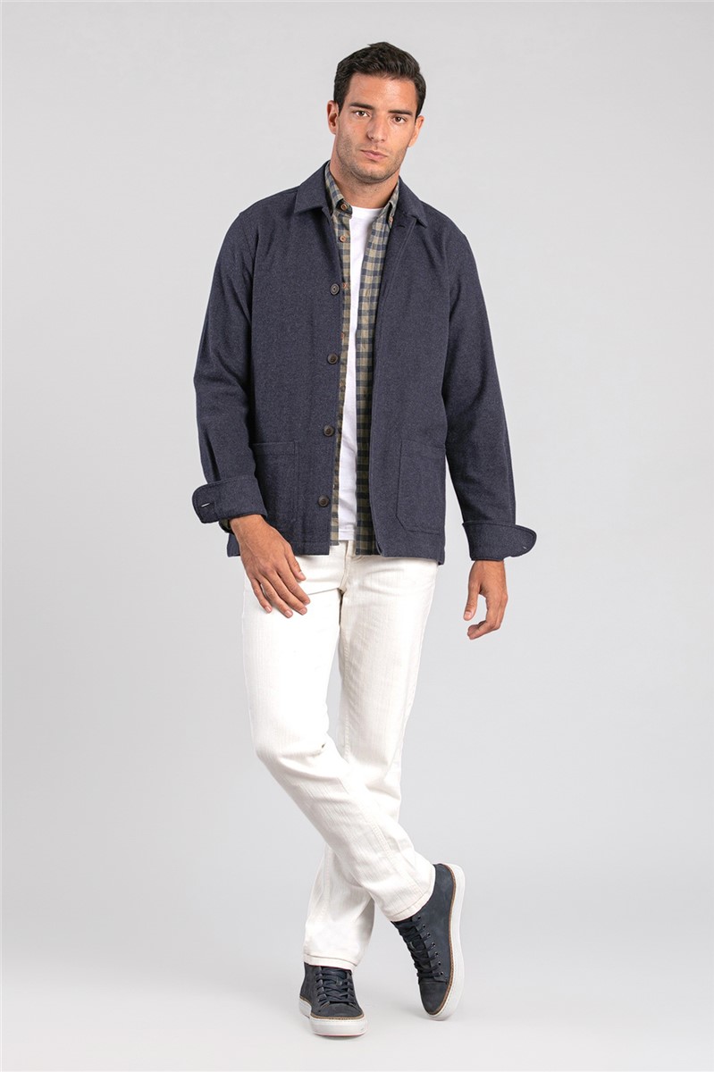  Indigo Overshirt