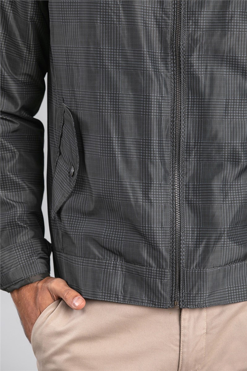  Dark Grey Check Jacket