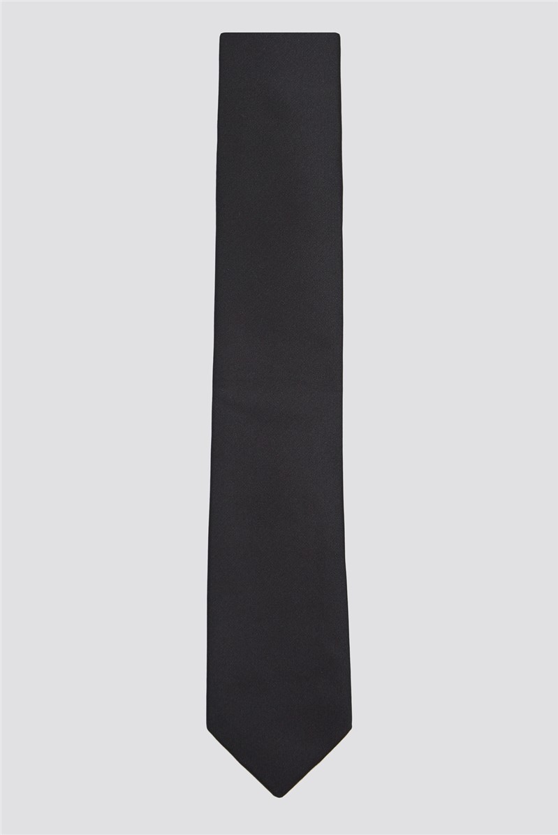 Racing Green Slim Black Tie