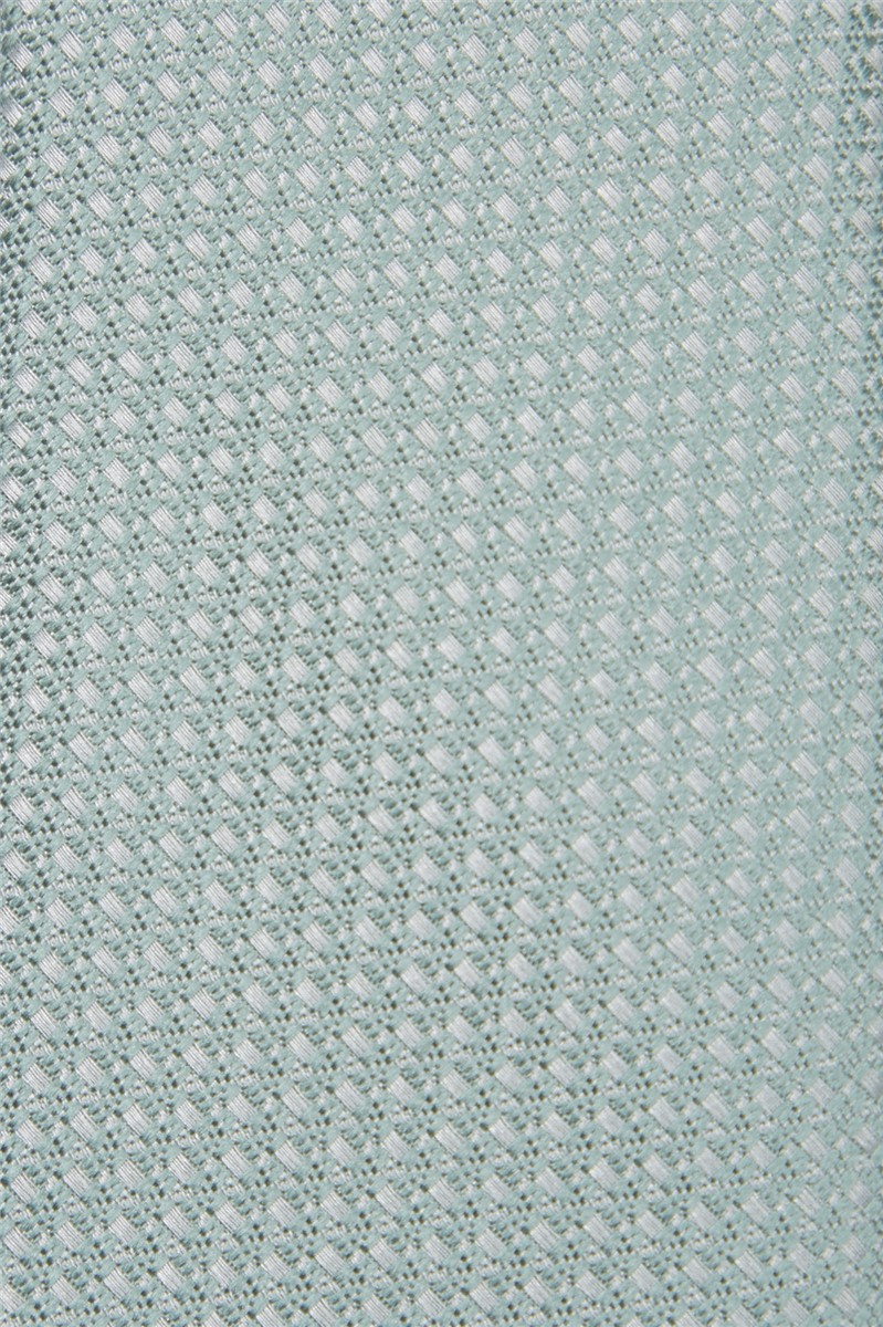  Slim Seafoam Textured Tie