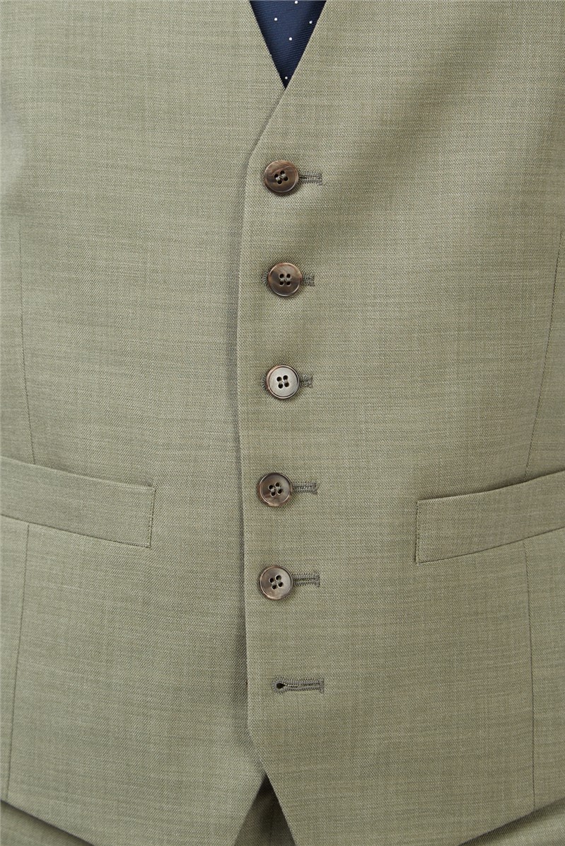 Mid Khaki Waistcoat