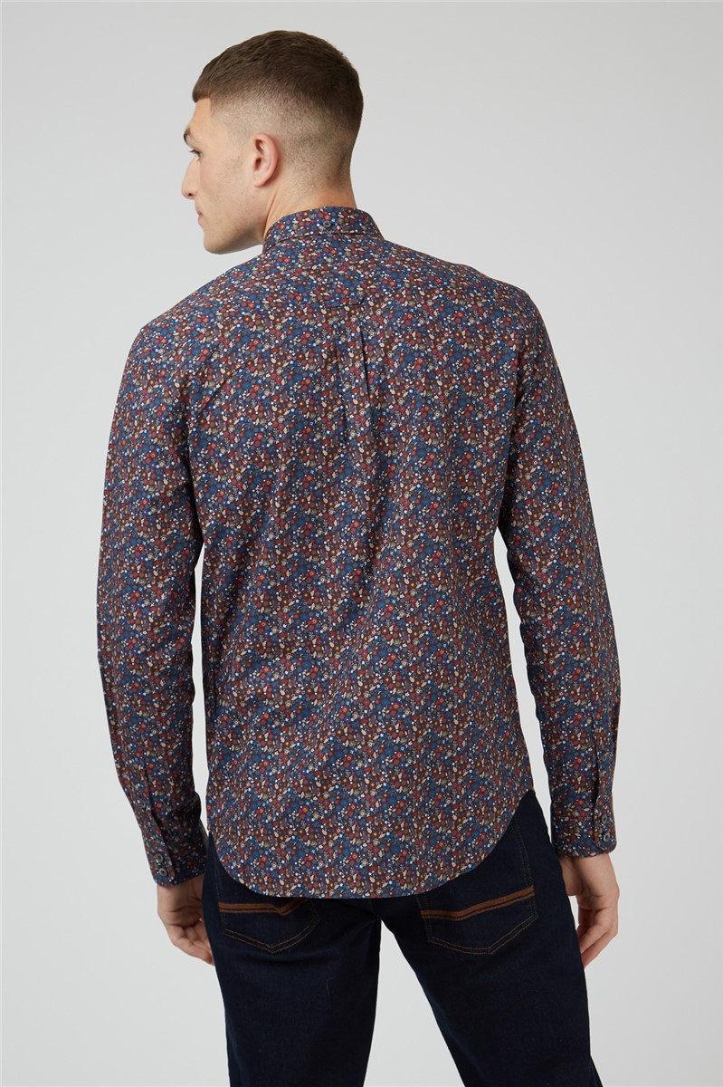  Long Sleeve Multi Floral Shirt