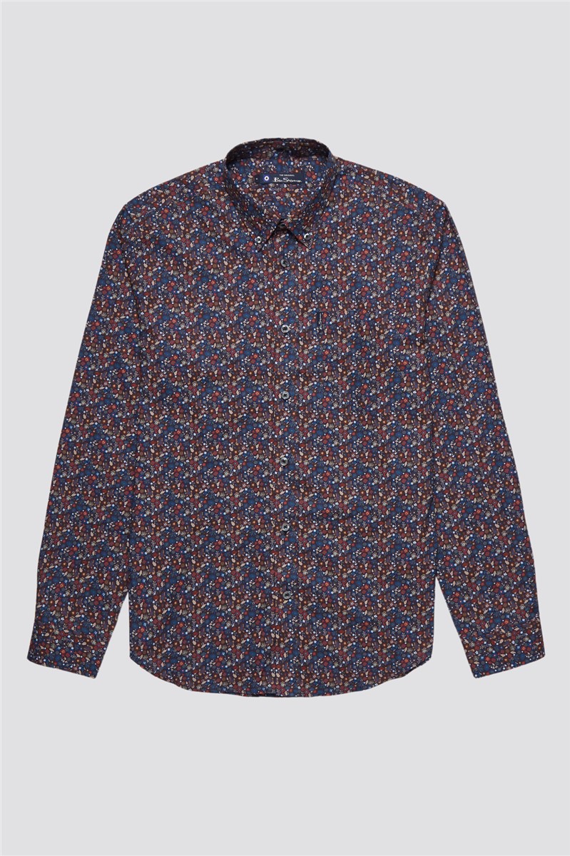  Long Sleeve Multi Floral Shirt