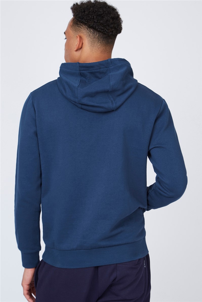  Large Logo Flocked Hoodie