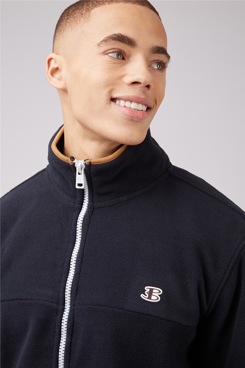 Ben Sherman Polar Fleece With Cotton Bind