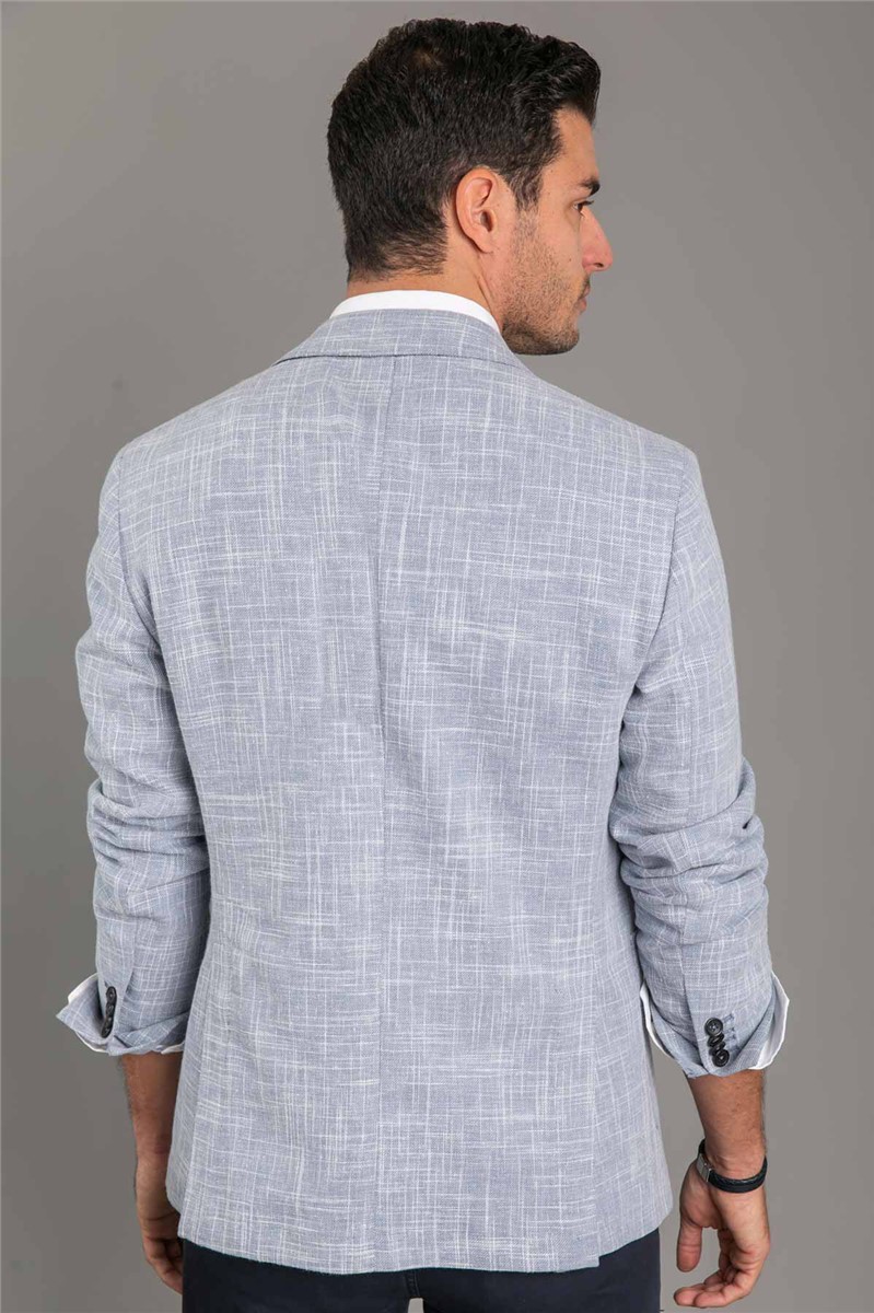  Slim Fit Blue Blazer