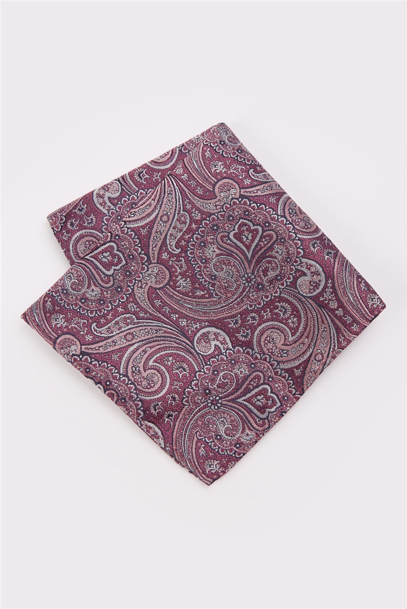  Paisley Jacquard Pocket Square