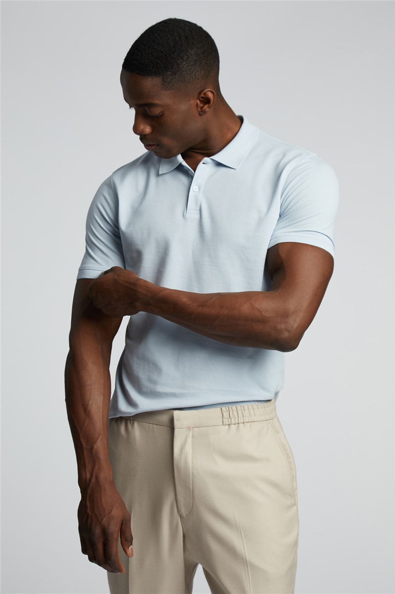 Egyptian cotton polo shirts on sale