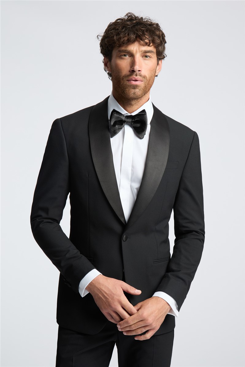  Slim Fit Black Tuxedo