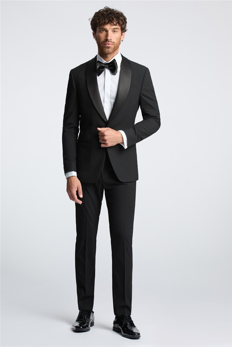  Slim Fit Black Tuxedo