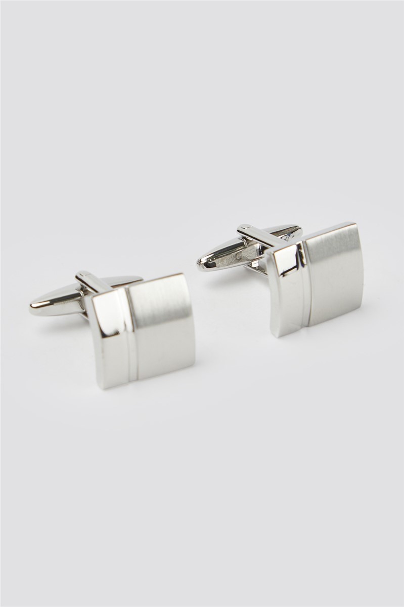  Curved Square Cufflinks