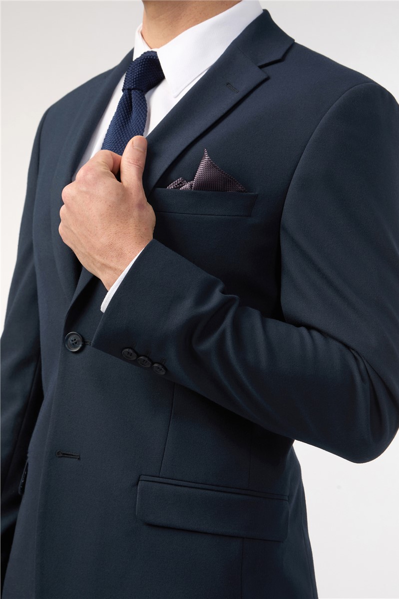  Regular Fit Navy Stretch Suit