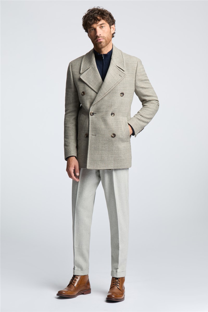 Taupe peacoat on sale