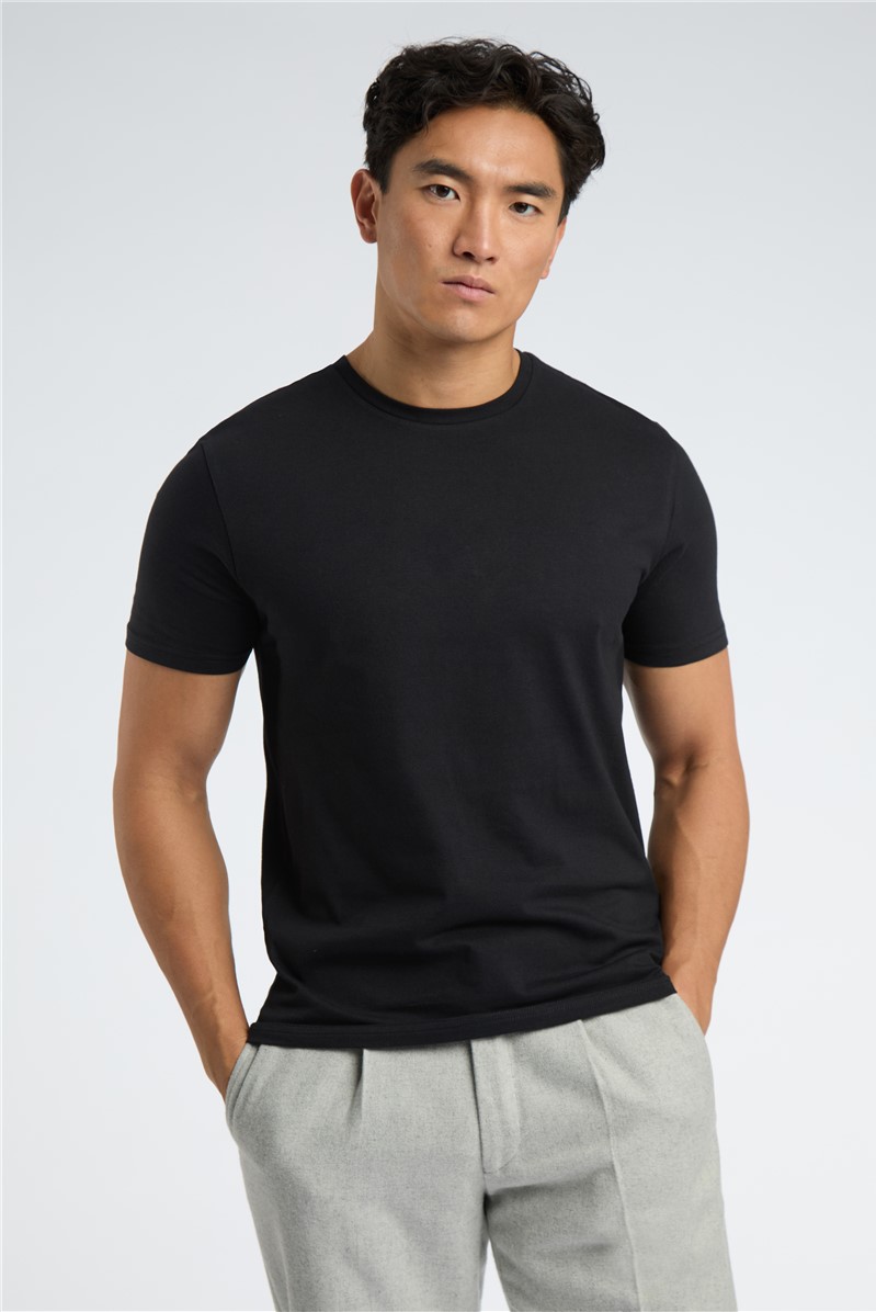  Crew Neck T-Shirt - Black