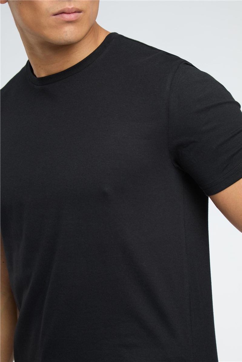  Crew Neck T-Shirt - Black