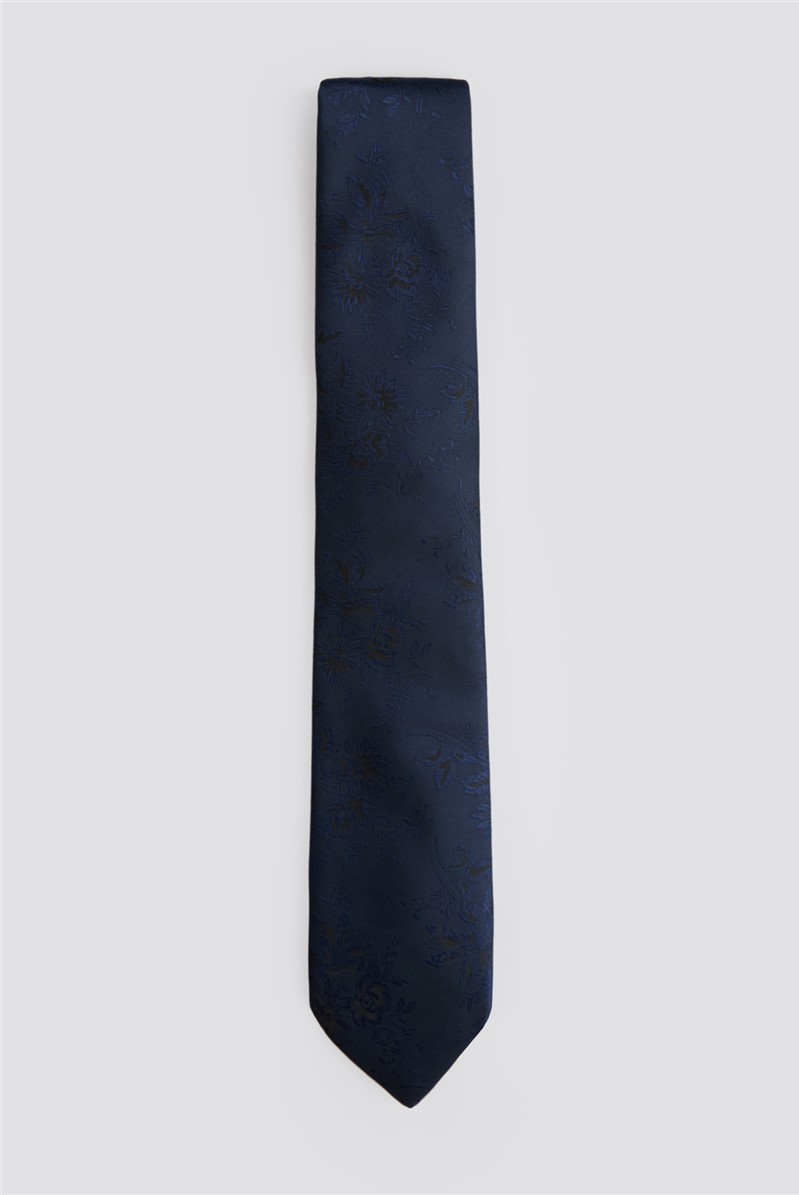  Blue Abloom Tie