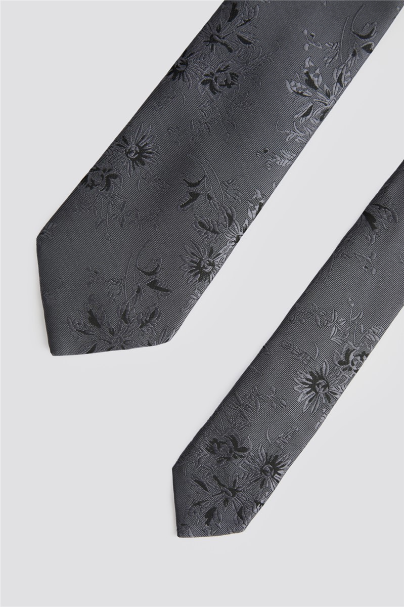  Grey Abloom Tie