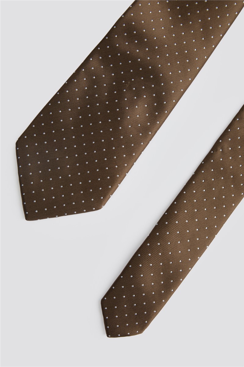  Bronze Pindot Tie