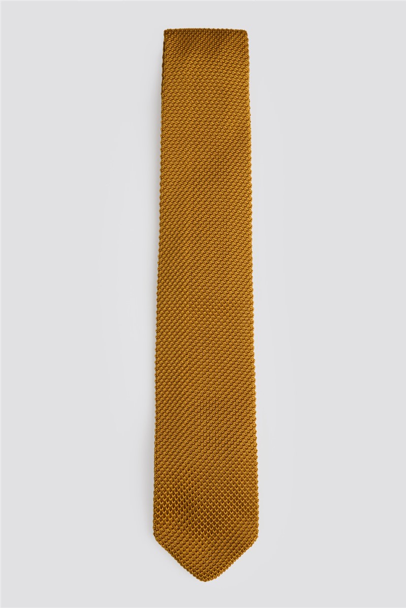  Rust Knitted Tie