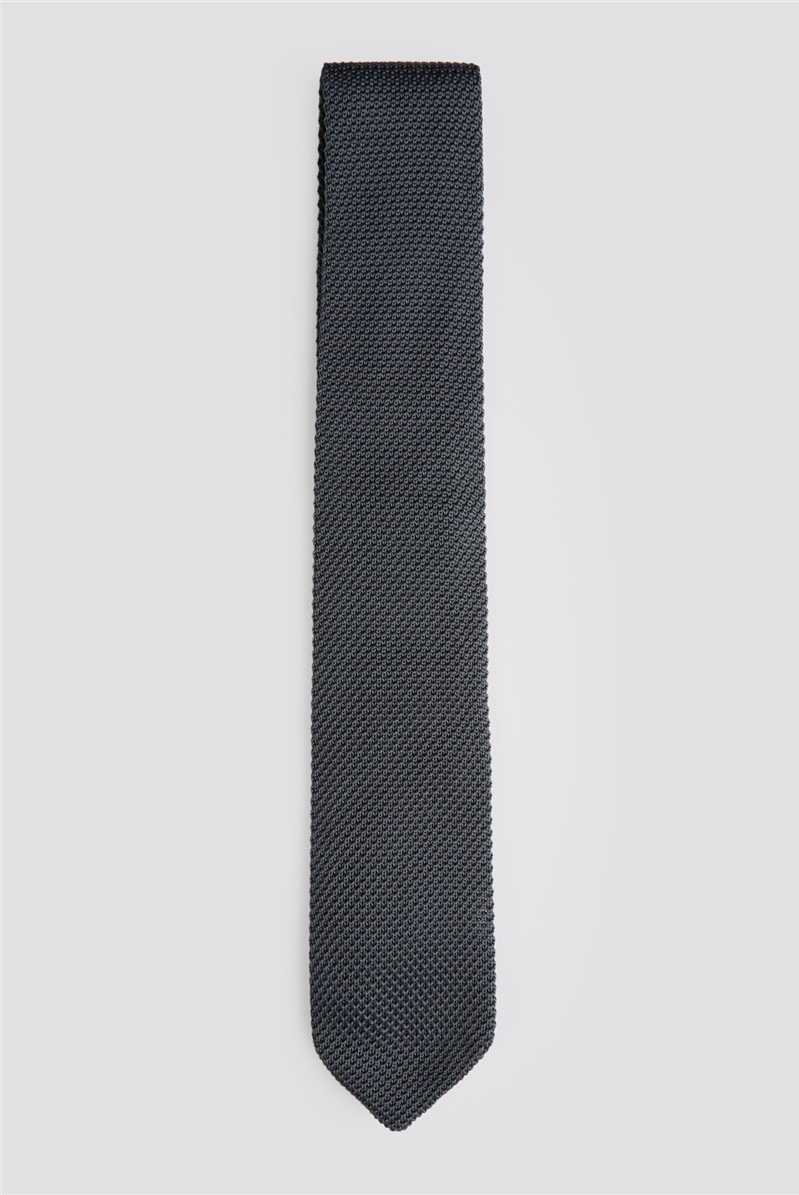  Grey Knitted Tie