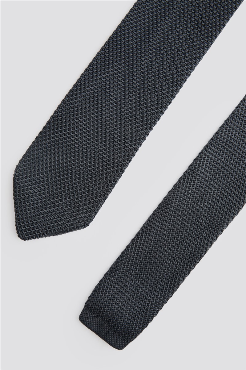  Grey Knitted Tie