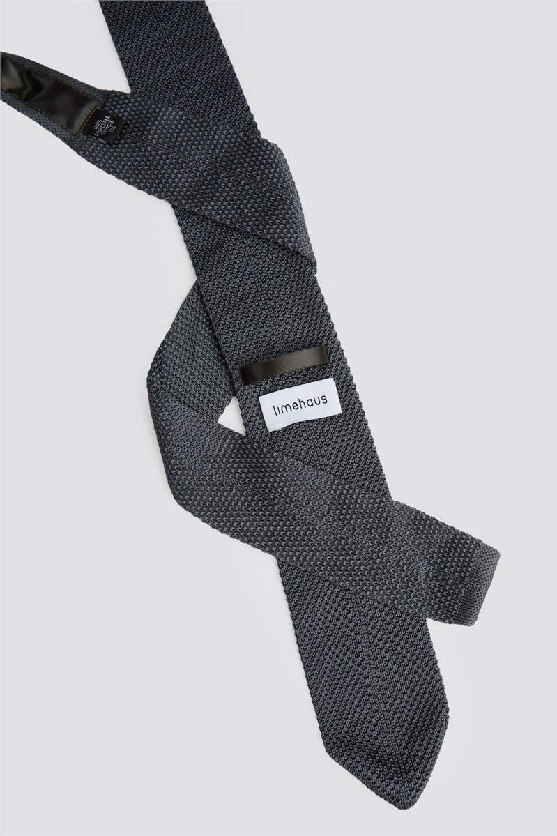  Grey Knitted Tie