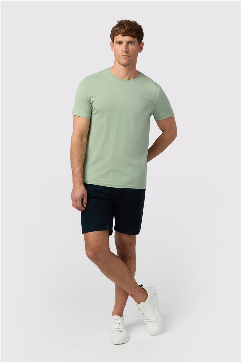  Sage Crew Neck T-Shirt