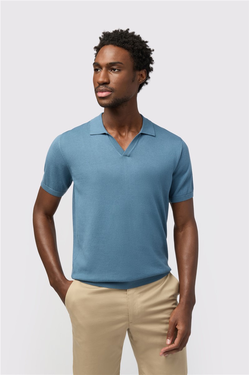  Revere Plain Knit Polo