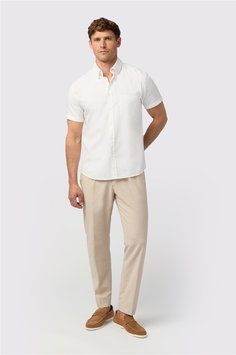  Short Sleeve Linen Shirt