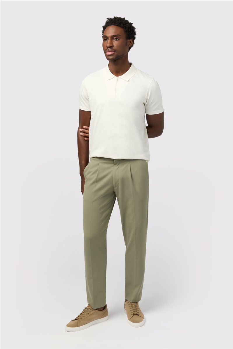  Olive Trousers with Side Adjuster