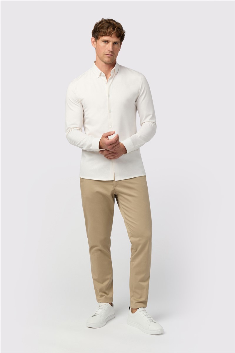  Ecru Jersey Shirt