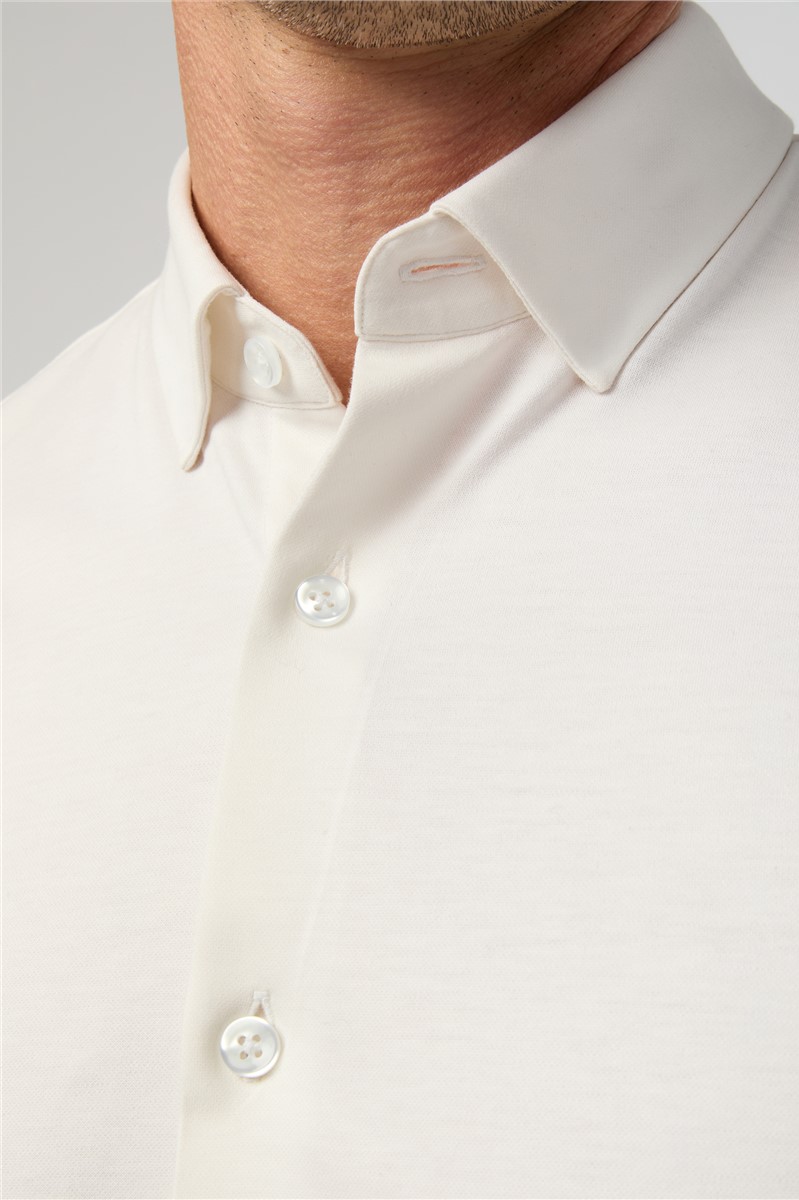  Ecru Jersey Shirt